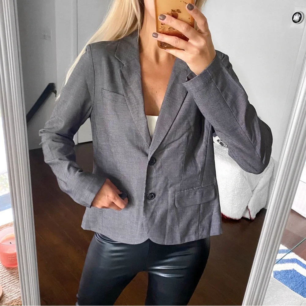 🩶 OPUS GREY CLASSIC BLAZER JACKET!